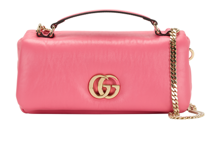 GG Milano Small, &pound;695, Handbags, Pink, Leather, Front view